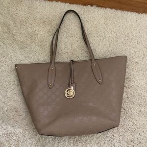 Bebe leather tote bag